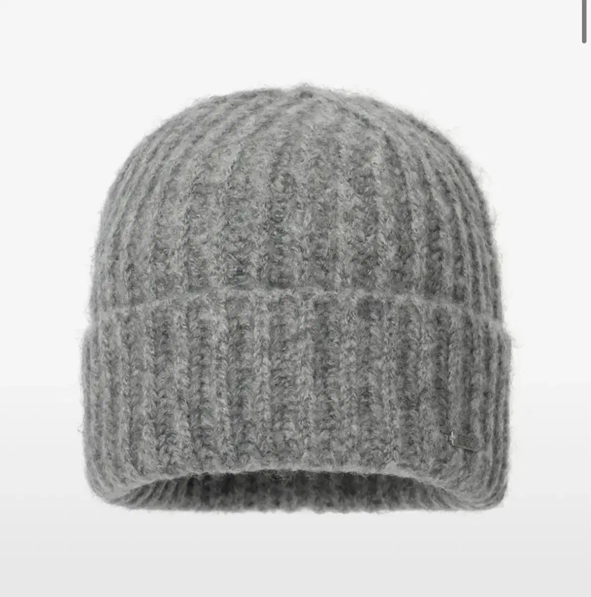 카키포인트 리비드 비니 그레이 Ribbed Beanie (gray)